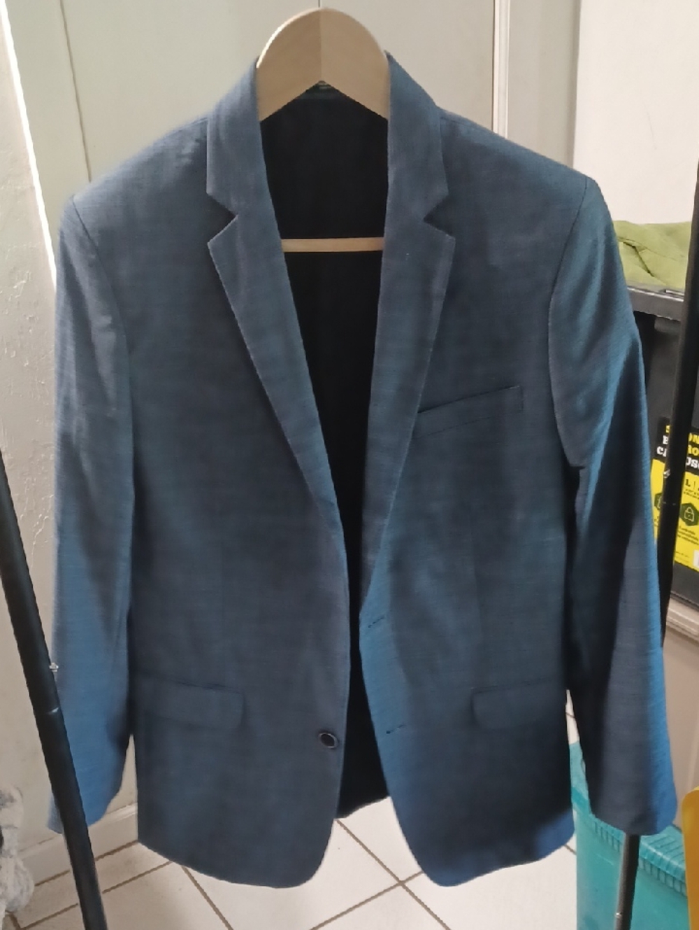 Calvin Klein Slate Blue Sport Coat Blazer